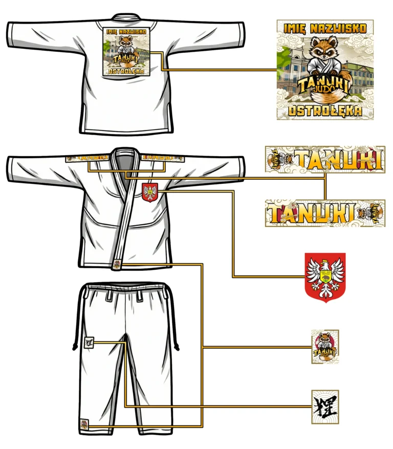 stroj judo tanuki pion 2076x2370
